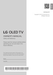 LG OLED77C36LC.AMCE Owner's Manual