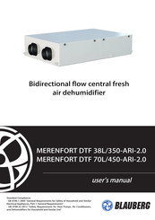 BLAUBERG Ventilatoren MERENFORT DTF 38L/350-ARI-2.0 User Manual