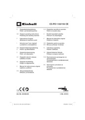EINHELL 20.932.50 Operating Instructions Manual