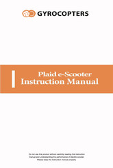 Gyrocopters PLAID Instruction Manual