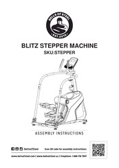 Bells Of Steel BLITZ Assembly Instructions Manual