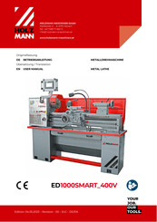 HOLZMANN MASCHINEN ED1000SMART 400V User Manual