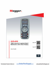 Megger AVO 850 User Manual