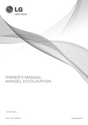 LG VC9084R4 Owner's Manual