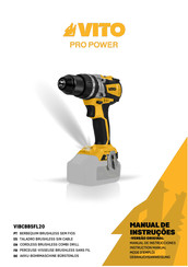 VITO PRO-POWER VIBCBBSFL20 Instruction Manual