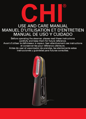 CHI SteamPress 11600 Use And Care Manual