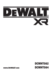 DeWalt DCMHT562 Original Instructions Manual