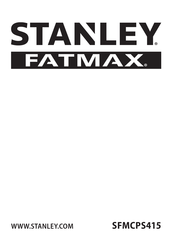 Stanley FatMax SFMCPS415 Original Instructions Manual