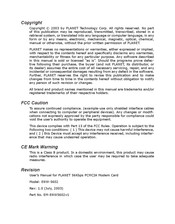 Planet ENW-5602 User Manual