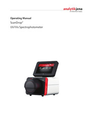 Endress+Hauser Analytik Jena ScanDrop2 Operating Manual