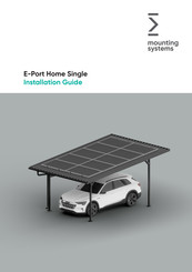 Mounting Systems E-Port Home Double Installation Manual