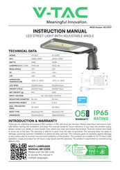 V-TAC 23620 Instruction Manual