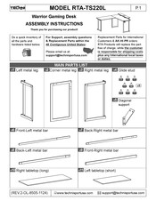 Techni Sport RTA-TS220L Assembly Instructions Manual