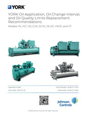 Johnson Controls YORK YST Operation Manual