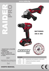 Raider PRO RDP-PBCDI20 User Manual