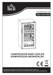 HOMCOM 800-244V90 Manual