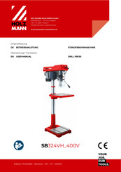 HOLZMANN MASCHINEN SB324VH 400V User Manual