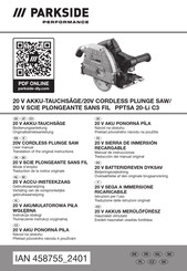 Parkside Performance 458755 2401 User Manual