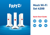 Avm FRITZ!Mesh Set 4200 Quick Start Manual