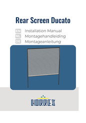 Driving Change Horrex Rear Screen Ducato Installation Manual