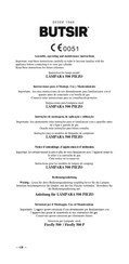 BUTSIR Firefly 500 P Assembly, Operating, And Maintenance  Instructions