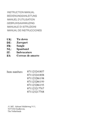 Dunlop 871125241857 Instruction Manual