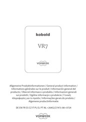 Vorwerk kobold VR7 Product Information