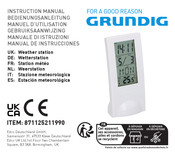Grundig 871125211990 Instruction Manual