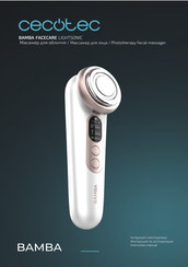 cecotec BAMBA FACECARE LIGHTSONIC Instruction Manual