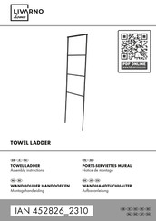 LIVARNO home WH-14428 Assembly Instructions Manual