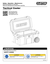 Clayton 955-CL001 Safety, Operation & Maintenance