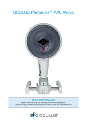 OCULUS Pentacam AXL Instruction Manual