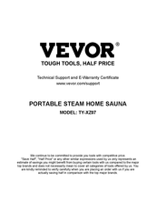 VEVOR TY-XZ07 Manual