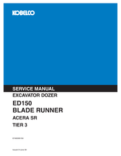 Kobelco ED150 BLADE RUNNER ACERA SR Service Manual