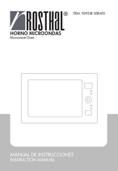 Rosthal TG925E-S0EAF0 Instruction Manual