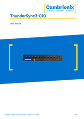 CAMBRIONIX ThunderSync3-C10 User Manual