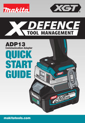 Makita ADP13 Quick Start Manual