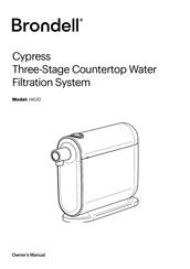 brondell H630 Cypress Owner's Manual