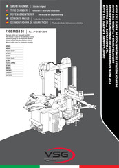 Dover VSG G7645 Translation Of The Original Instructions