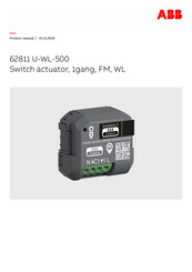 ABB 62811 U-WL-500 Product Manual