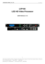 Vdwall LVP100 User Manual