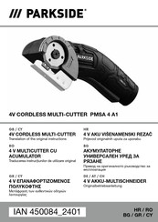 Parkside PMSA 4 A1 Original Instructions Manual