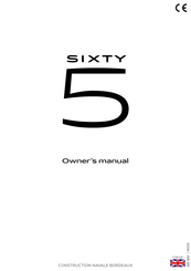 Lagoon SIXTY 5 Owner's Manual