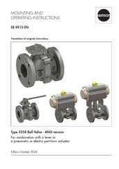 Samson 3358 Mounting And Operating Instructions