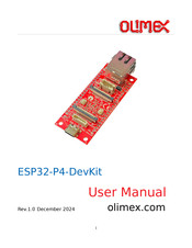 OLIMEX ESP32-P4-DevKit User Manual