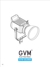 GVM GVM-SD200D Instruction Manual
