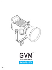GVM GVM-SD200R Instruction Manual