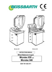 Beissbarth Microtec 830 Instruction Manual