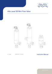 Alfa Laval SB Mini Instruction Manual