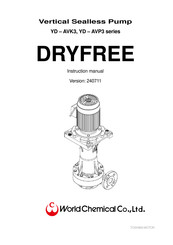 World Chemical DRYFREE YD-4003AVK3-CP-D 61 Instruction Manual